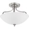 Progress Lighting Laird Collection Three-Light Semi-Flush Convertible P350136-009 - alternate 2